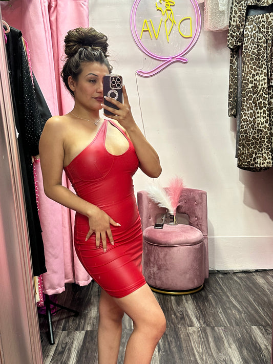 Rebecca Red  Dress